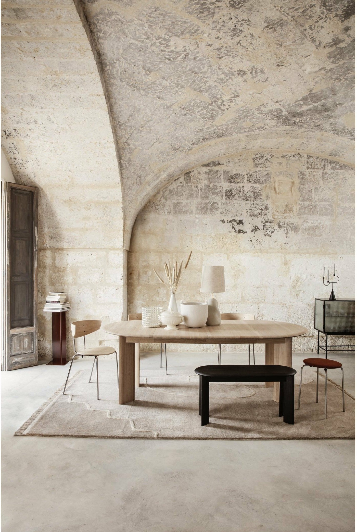 [product_category]-Ferm Living Herman Chair, Chrome/Dark Stained Oak-Ferm Living-5704723105701-100570114-FER-1