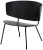 Ferm Living Herman Lounge Chair, černá
