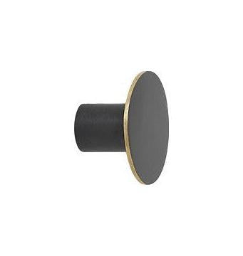 [product_category]-Ferm Living Hook Black Brass, ø4cm-Ferm Living-5704723016373-4215-FER-1