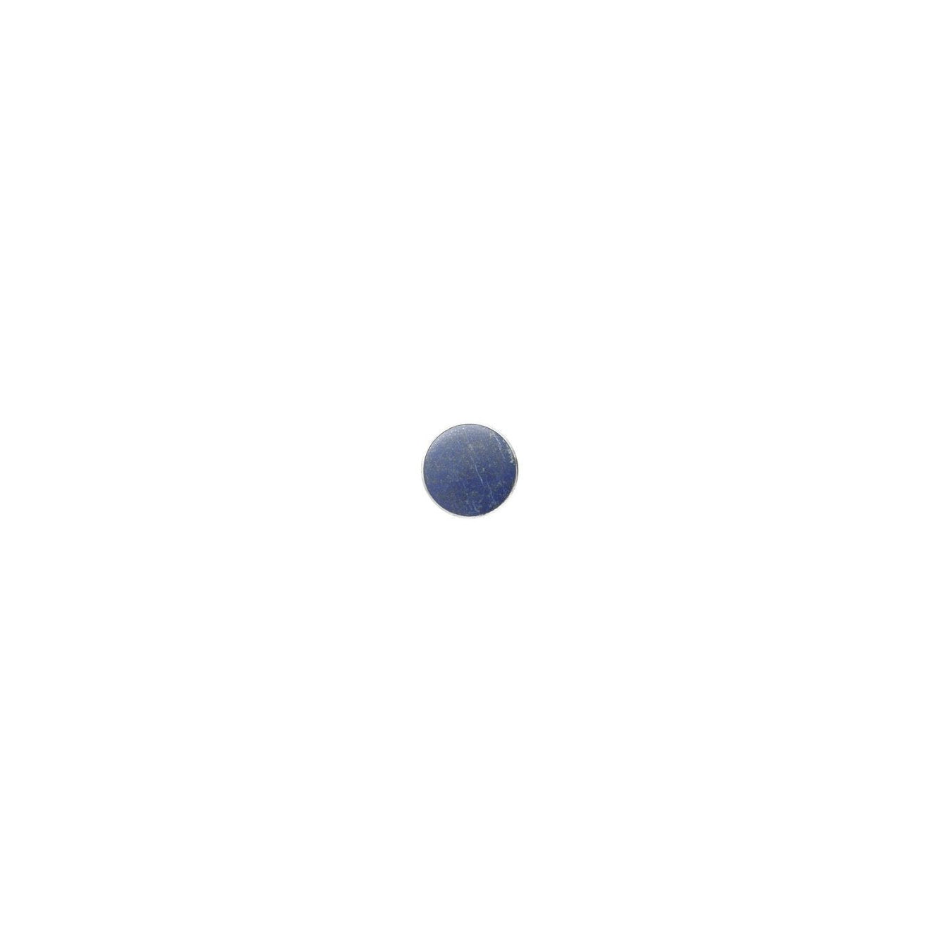 Ferm Living Hook nerezová ocel, modrá lapis lazuli Ø4 cm