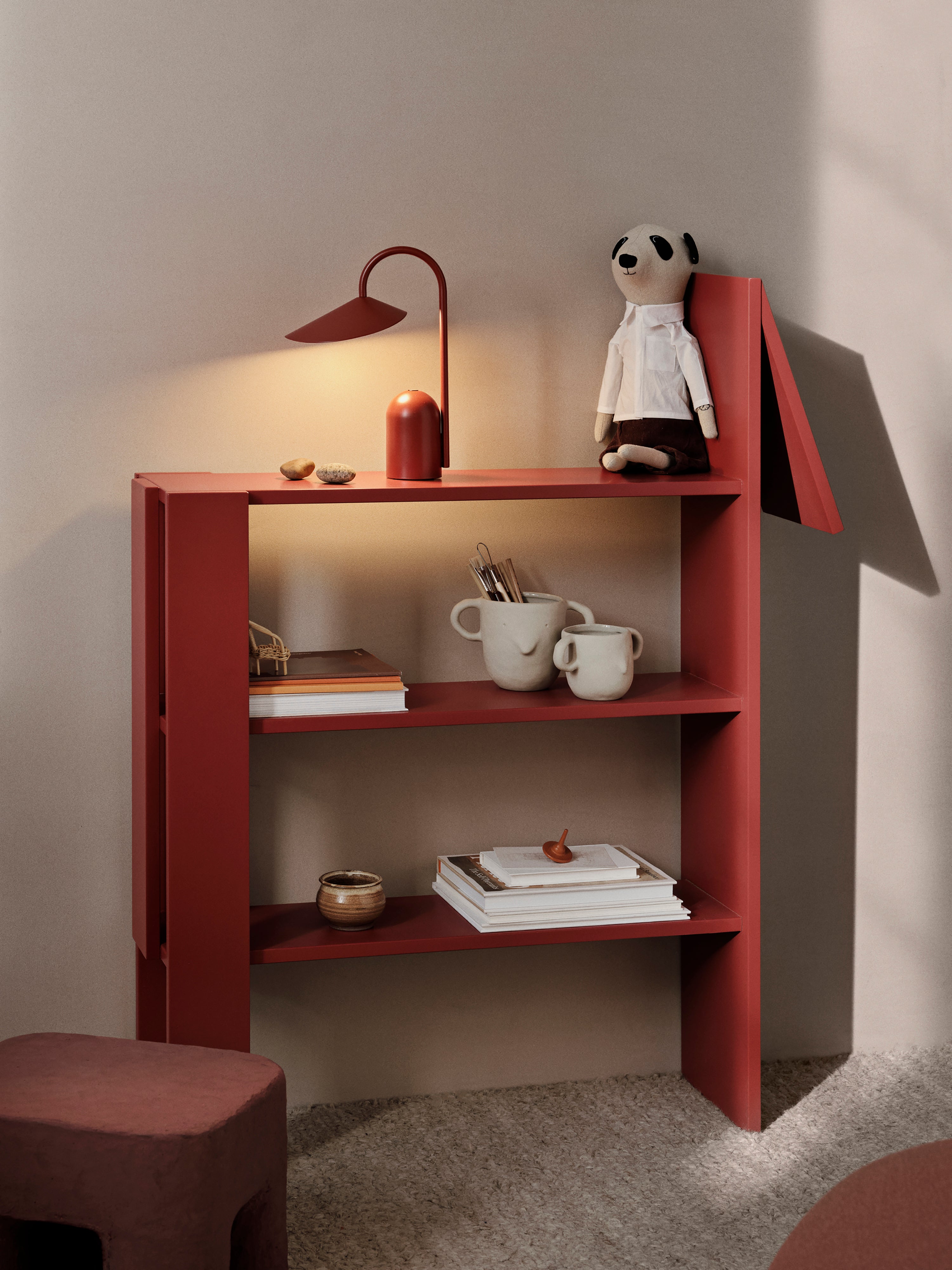 [product_category]-Ferm Living Horse Bookcase Poppy Red-Ferm Living-5704723318996-1104268914-FER-4