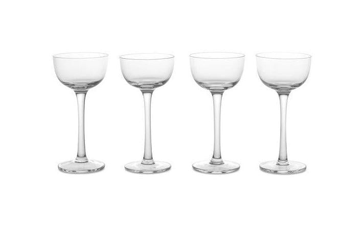 [product_category]-Ferm Living Host Liqueur Glasses 0.4 Cl Set Of 4, Clear-Ferm Living-5704723305873-1104267621-FER-1