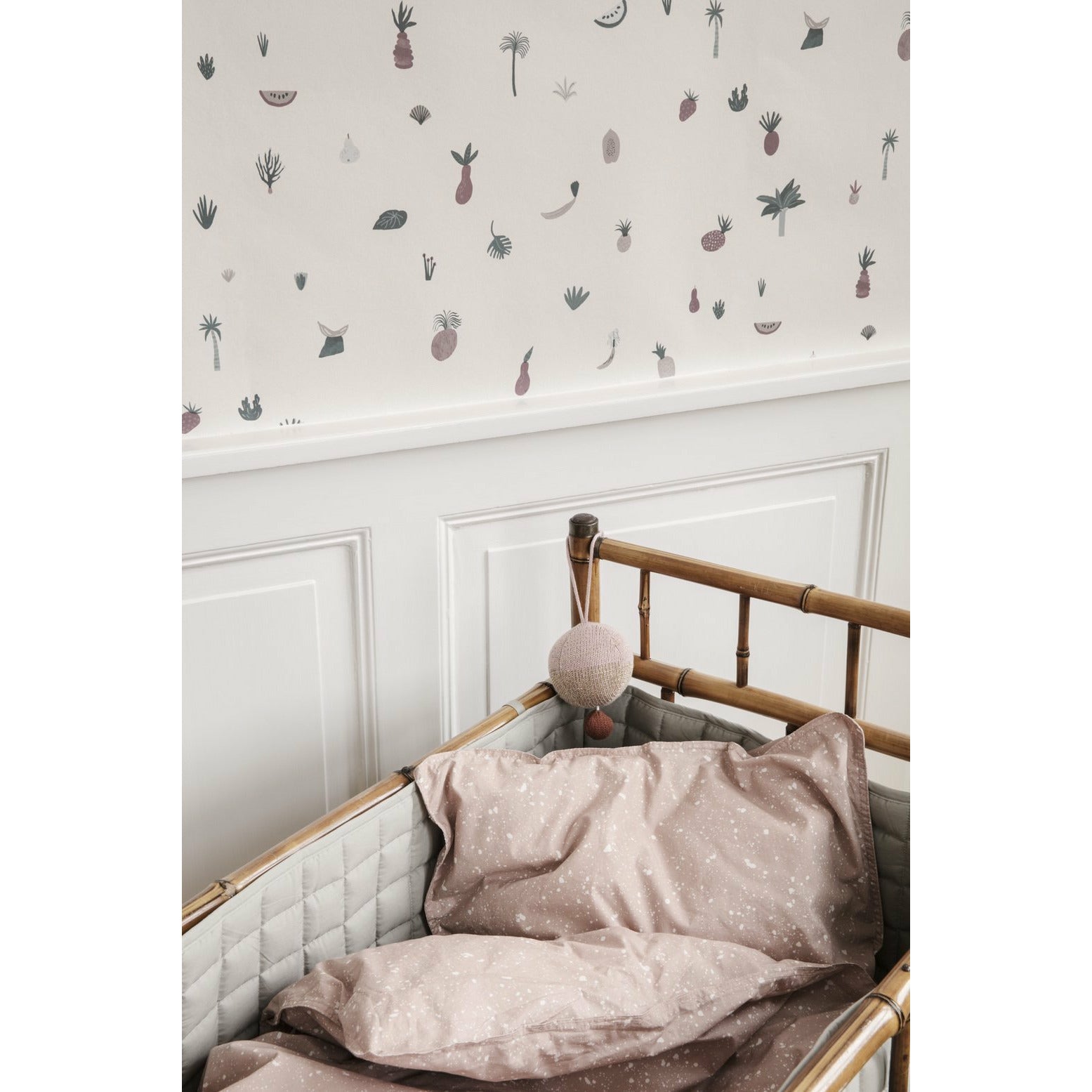 Ferm Living Hush Milkyway Linen Rose, zlato