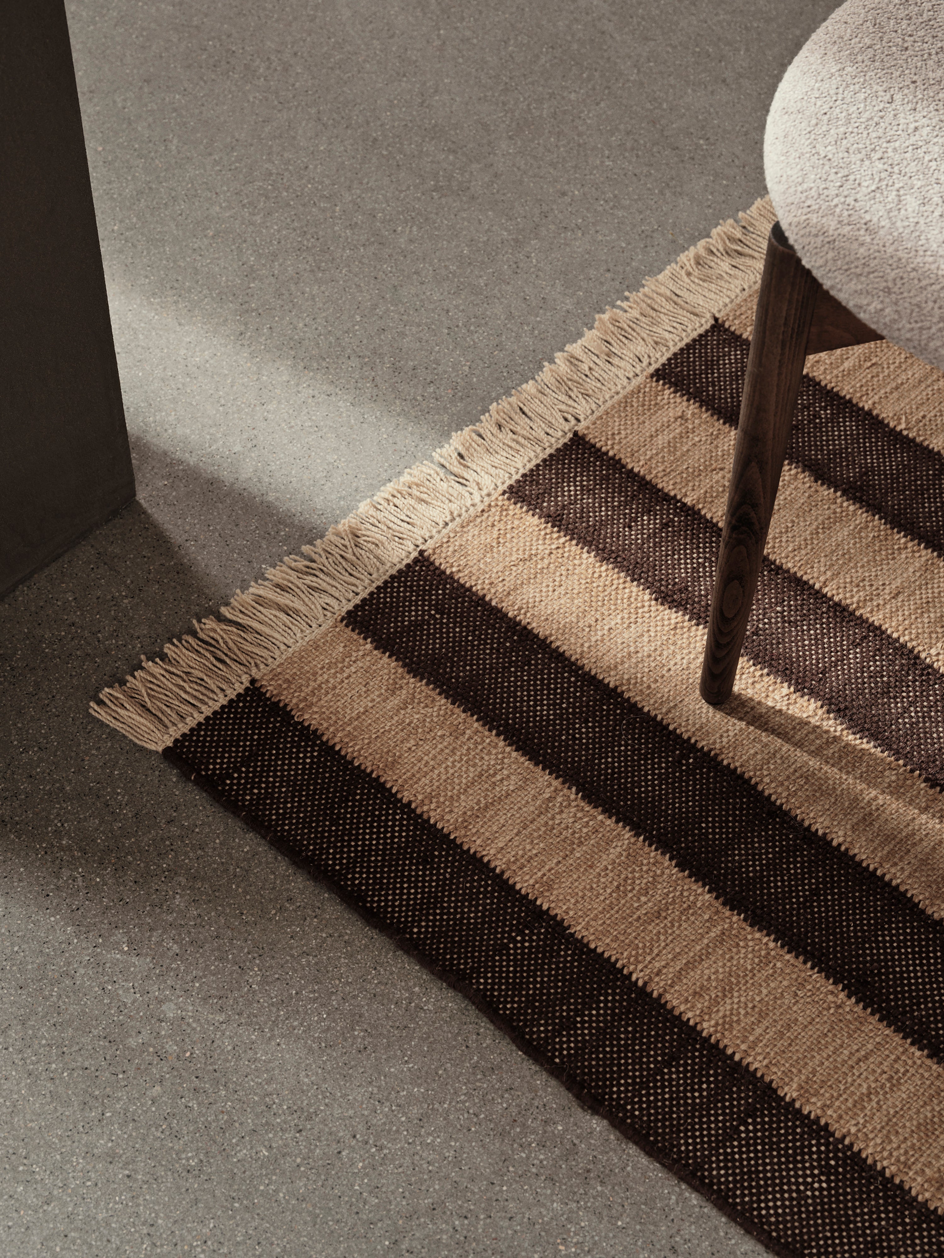 [product_category]-Ferm Living Ives Rug 80 X 140 Tan/Chocolate-Ferm Living-5704723319153-1104268930-FER-3