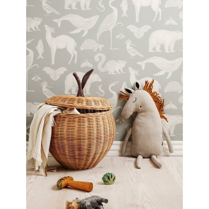 [product_category]-Ferm Living Katie Scott Tapet Animals 53x100 Cm, Grey-Ferm Living-5704723276142-1104264648-FER-2