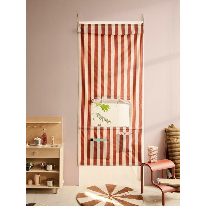 [product_category]-Ferm Living Kids Kiosk, Dark Brick/Off White-Ferm Living-5704723278658-1104264899-FER-2
