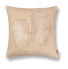 Ferm Living Leg kussen, zand/uit wit