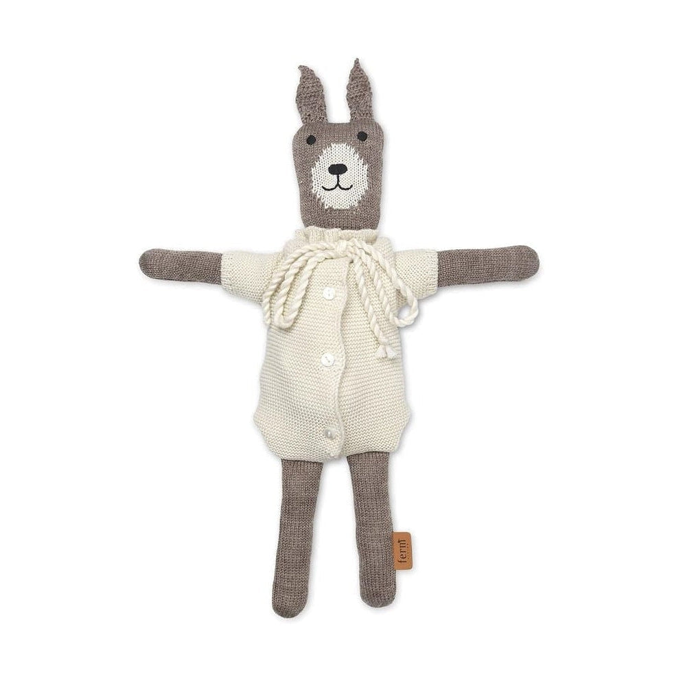 [product_category]-Ferm Living Lee Merino Rabbit Family, Sugar Kelp Melange/Off White-Ferm Living-5704723285533-1104265587-FER-4