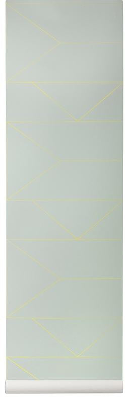 [product_category]-Ferm Living Lines Wallpaper, Mint-Ferm Living-5704723003946-170-FER-1