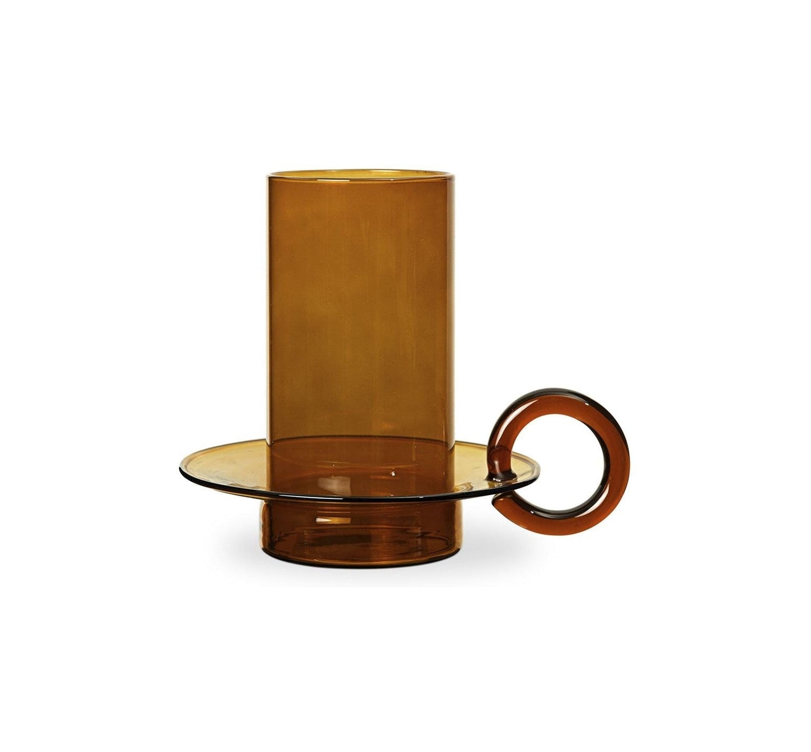 [product_category]-Ferm Living Luce Candle Holder, Amber-Ferm Living-5704723295365-1104266570-FER-1