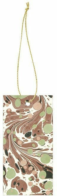 Ferm Living Marbling Dárkový přívěsek, rez