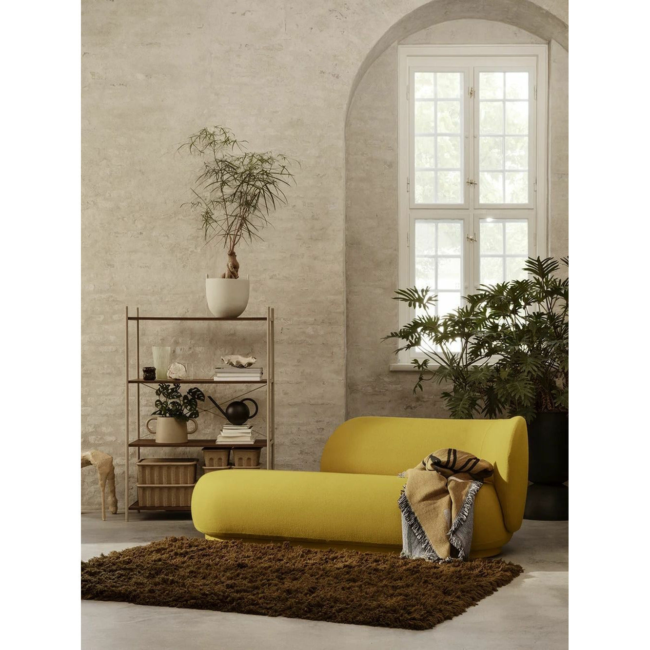 [product_category]-Ferm Living Meadow High Pile Rug Small, Tapenade-Ferm Living-5704723263883-1104263422-FER-2