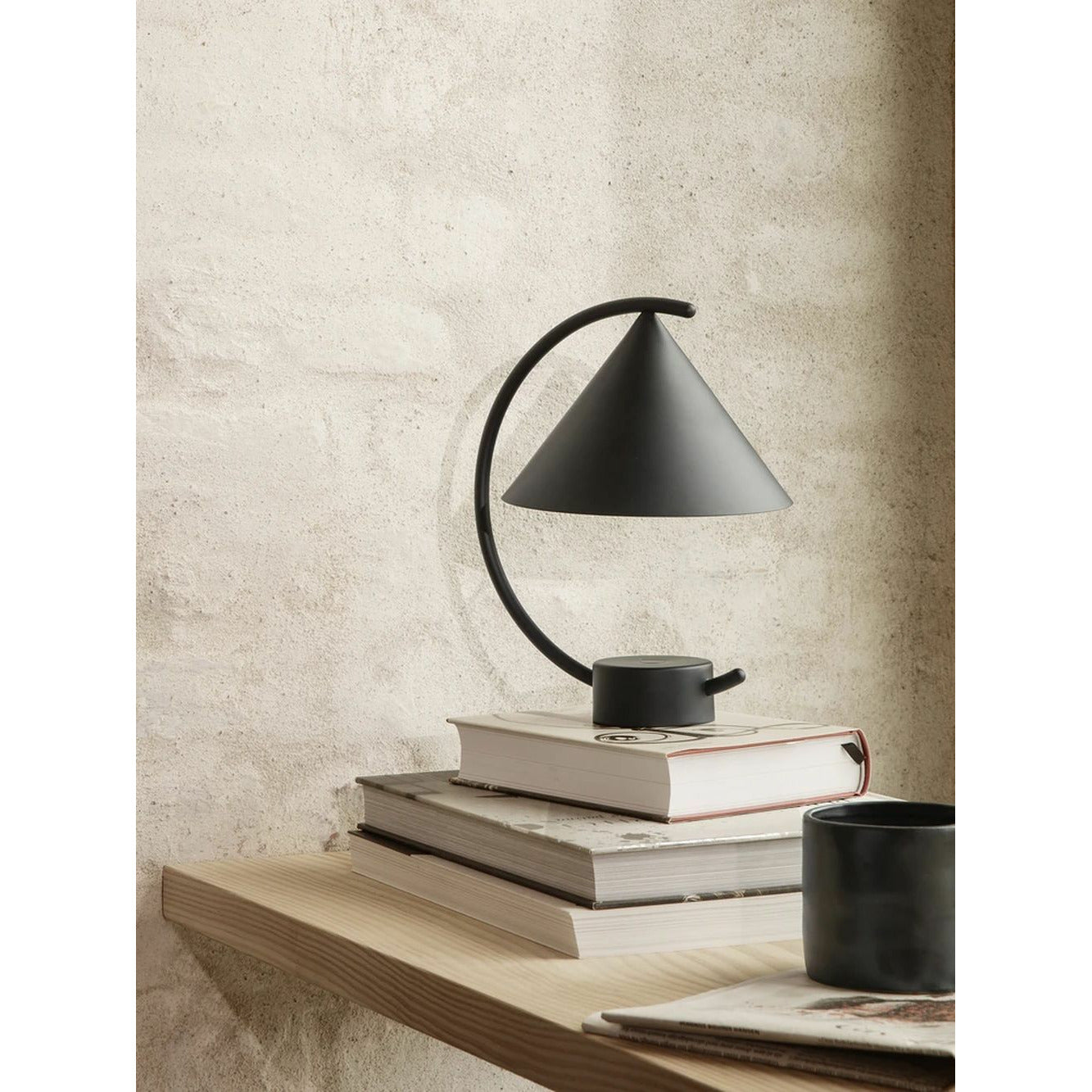 [product_category]-Ferm Living Meridian Lamp, Black-Ferm Living-5704723256434-110143101-FER-2