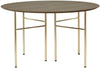 Ferm Living Mingle Table Top Dark Veneer, Ø130 cm