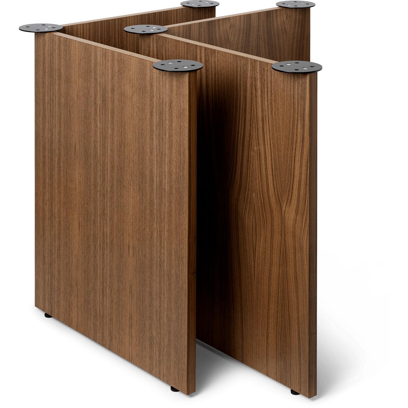 [product_category]-Ferm Living Mingle Table Wood Legs Walnut, 68 Cm-Ferm Living-5704723271000-1104264134-FER-1