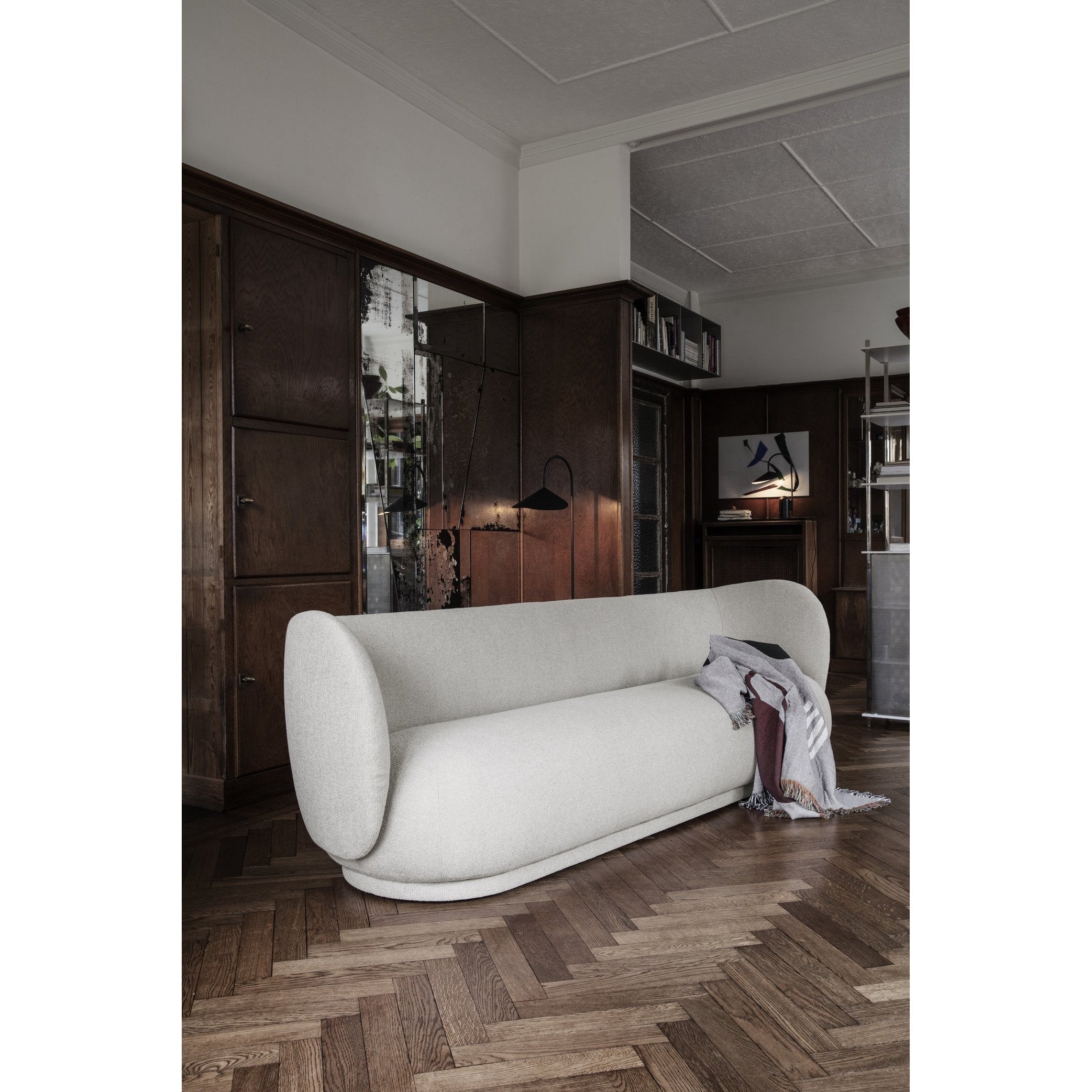 [product_category]-Ferm Living Mirage Bedspread, Multi / Off White-Ferm Living-5704723022930-7143-FER-3