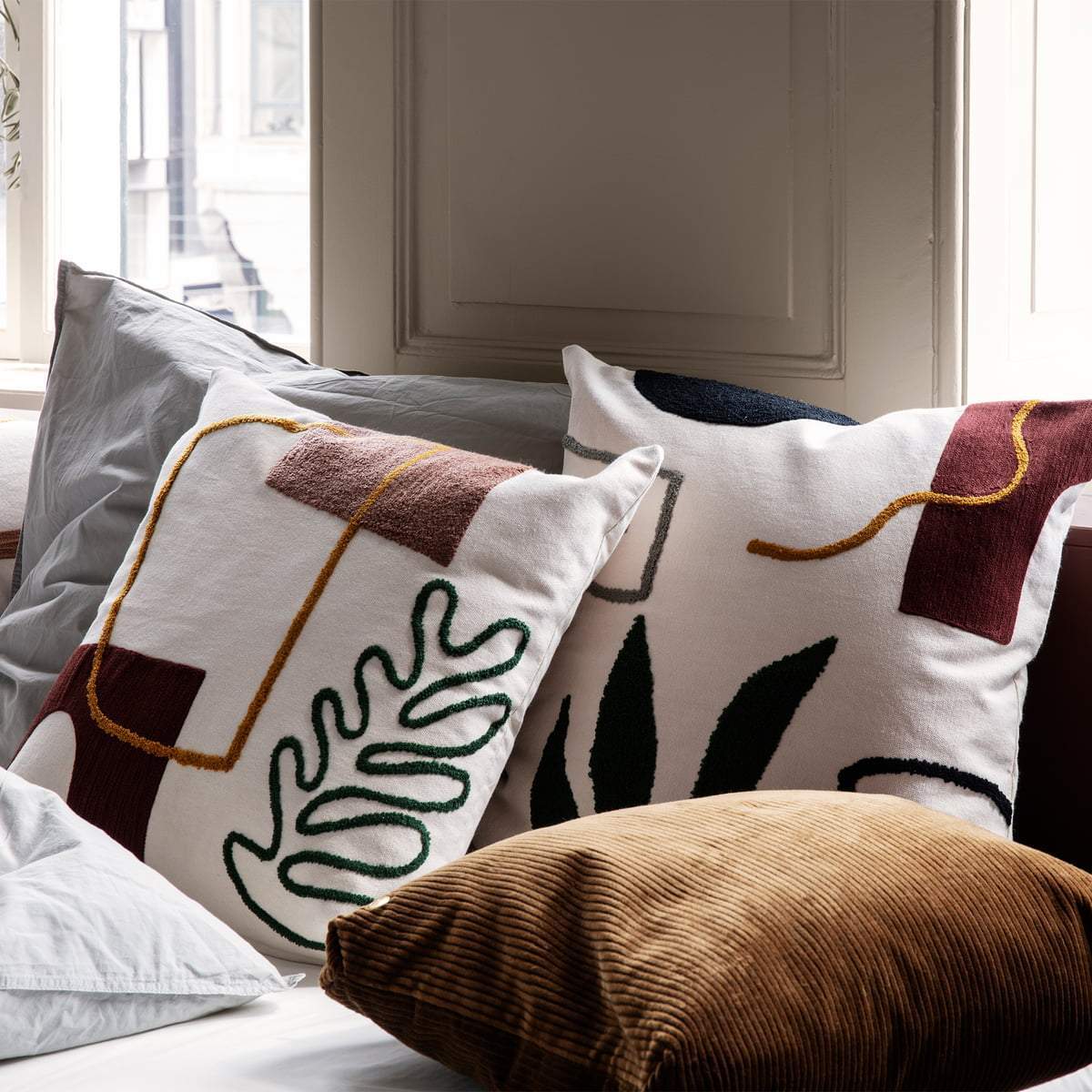 [product_category]-Ferm Living Mirage Cushion Cacti, Hand Woven-Ferm Living-5704723022961-7228-FER-4