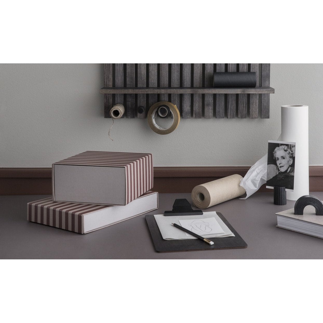 [product_category]-Ferm Living Multi Wooden Shelf, Black-Ferm Living-5704723016311-3327-FER-3