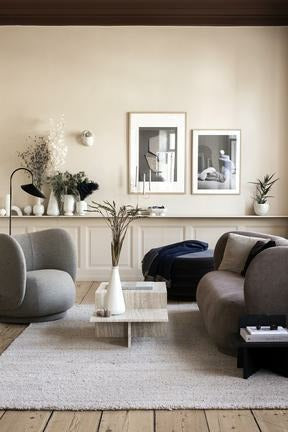 Ferm Living Nexus plakát 2, červená oranžová