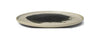 Ferm Living Omhu Plate Medium, z bílé/uhlí
