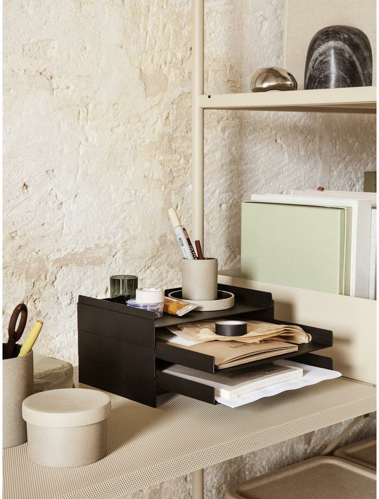 [product_category]-Ferm Living Organiser Black, 2x2-Ferm Living-5704723255055-110005101-FER-1