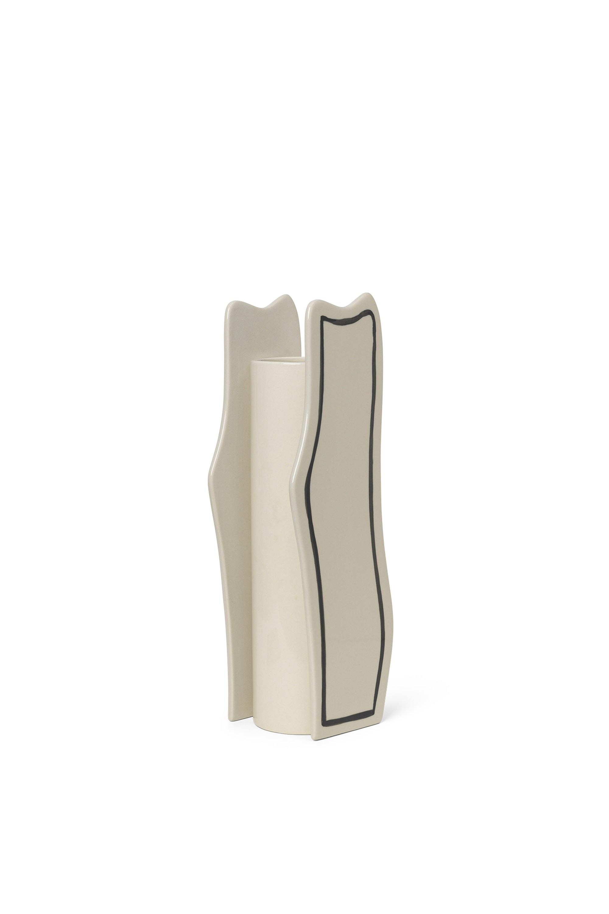 [product_category]-Ferm Living Paste Vase, Slim, Off White-Ferm Living-5704723303008-1104267334-FER-2