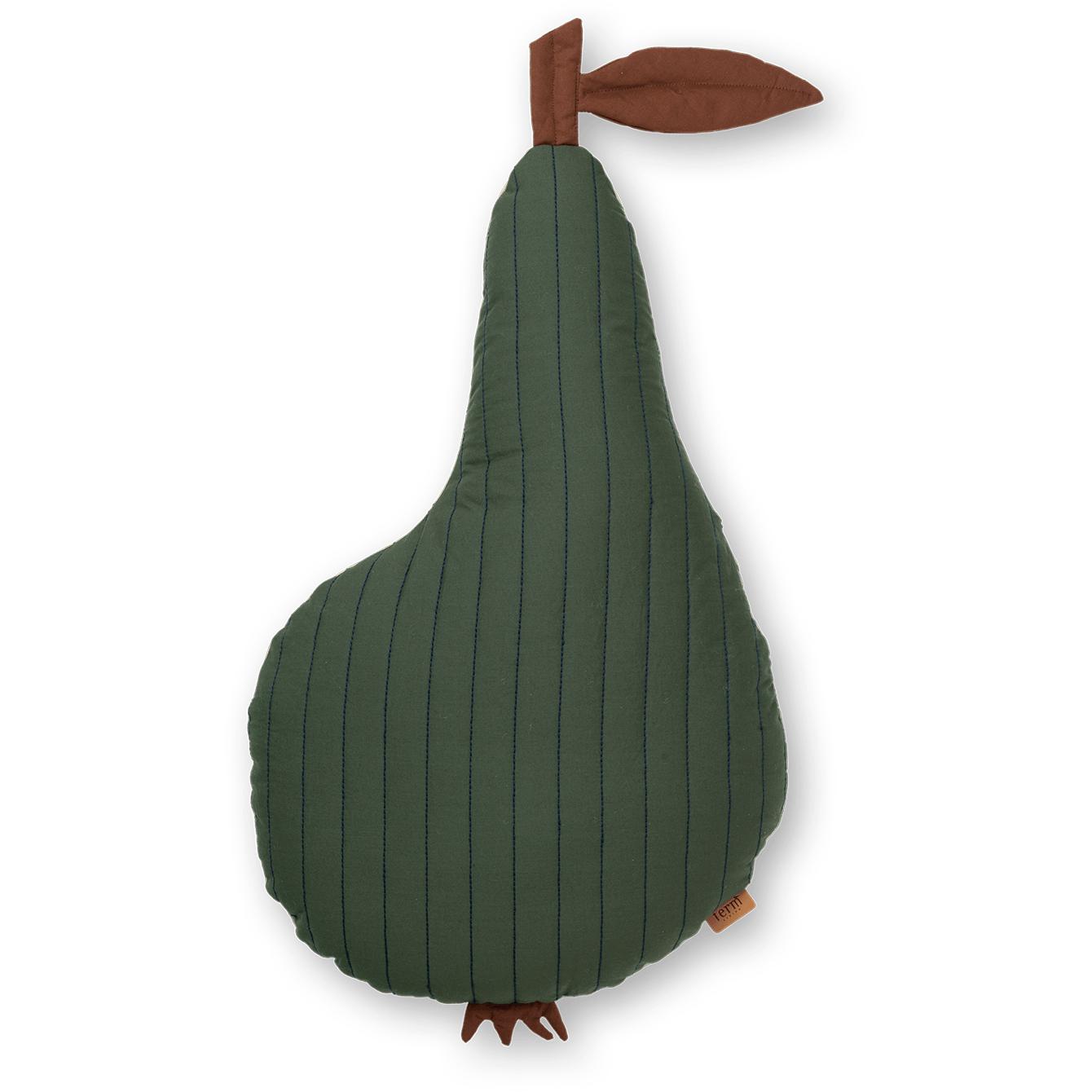 [product_category]-Ferm Living Pear Cushion, Dark Green-Ferm Living-5704723270898-1104264123-FER-1