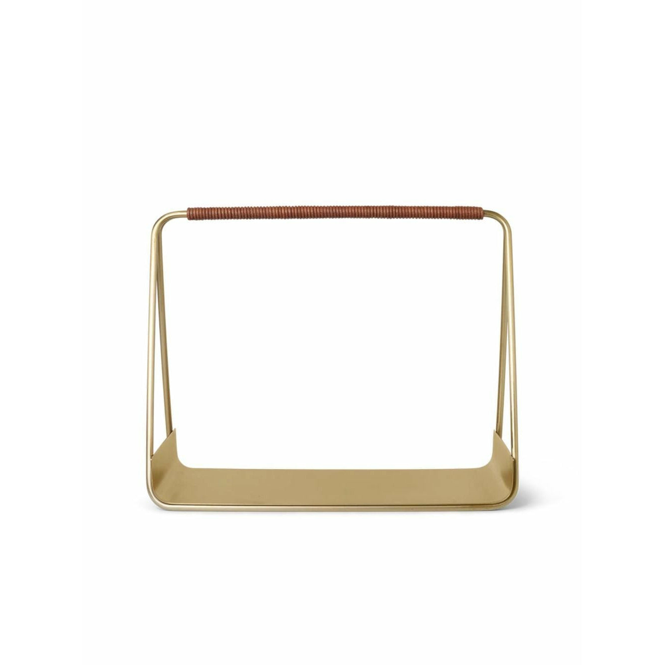 [product_category]-Ferm Living Port Wood Basket, Brass-Ferm Living-5704723261773-1104263211-FER-1