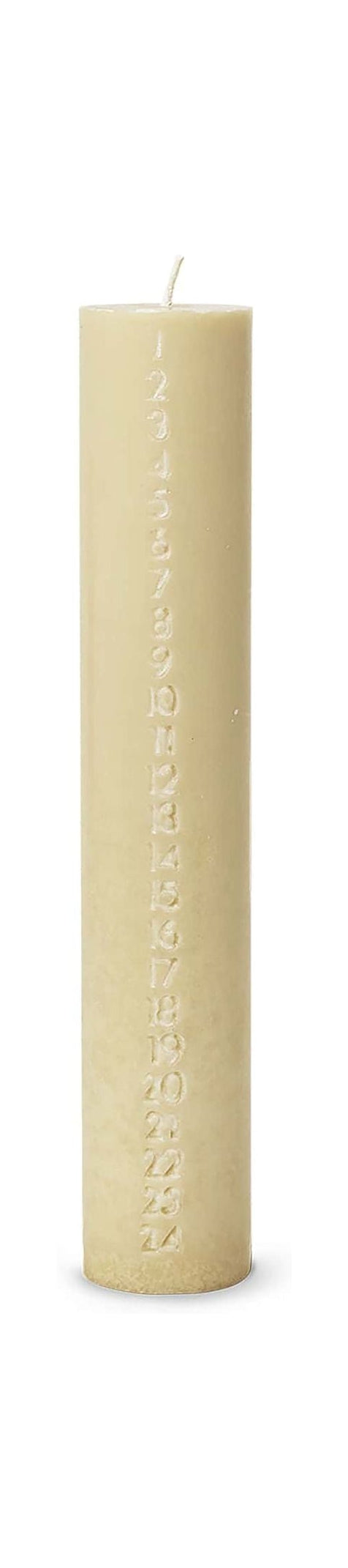 [product_category]-Ferm Living Pure Advent Candle. Pale Yellow-Ferm Living-5704723292371-1104266271-FER-1
