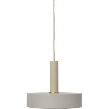 [product_category]-Ferm Living Record Lampshade, Light Grey-Ferm Living-5704723033776-100302102-FER-2