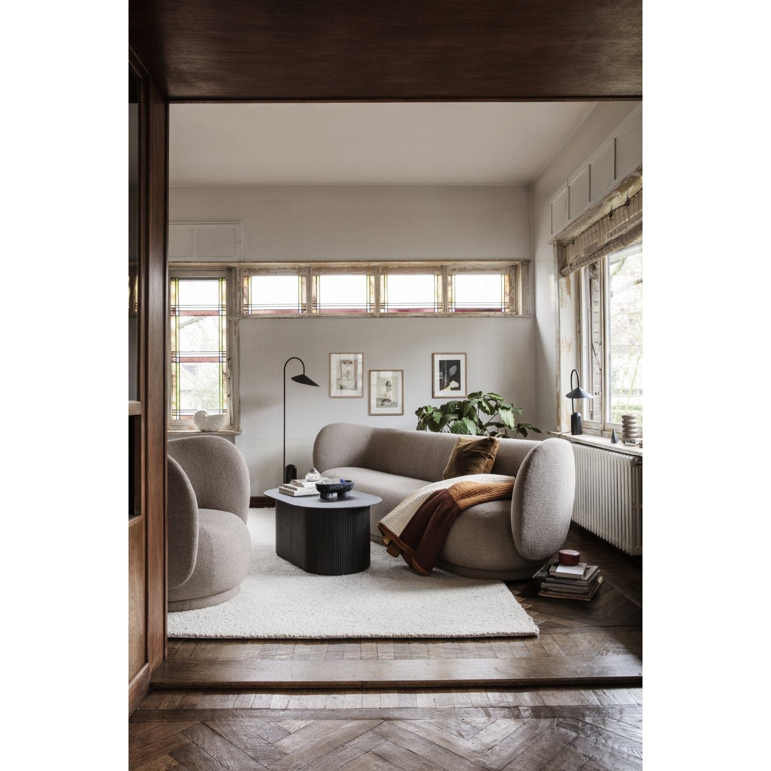 [product_category]-Ferm Living Rico Lounge Armchair Brushed, Sand-Ferm Living-5704723030829-100223204-FER-3