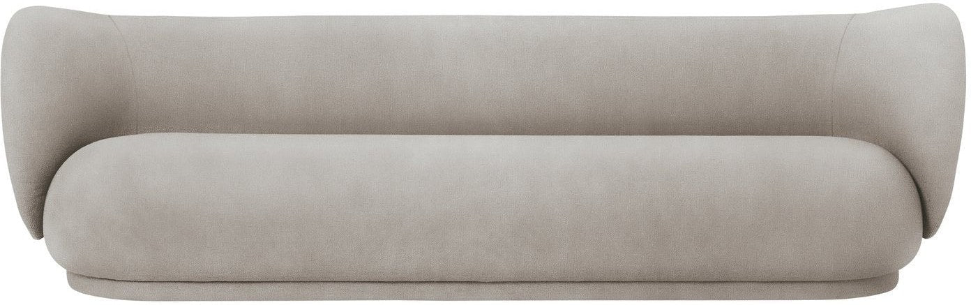 [product_category]-Ferm Living Rico Sofa Sand Velvet, 4 Seater-Ferm Living-5704723030881-100225204-FER-1