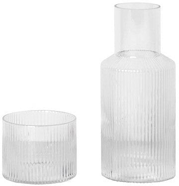 [product_category]-Ferm Living Ripple Carafe Set-Ferm Living-5704723021612-5447-FER-1