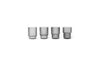 Ferm Living Ripple Glass Smoked 6Cl, 4ks.
