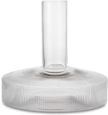 [product_category]-Ferm Living Ripple Wine Carafe, Clear-Ferm Living-5704723310617-1104268095-FER-1