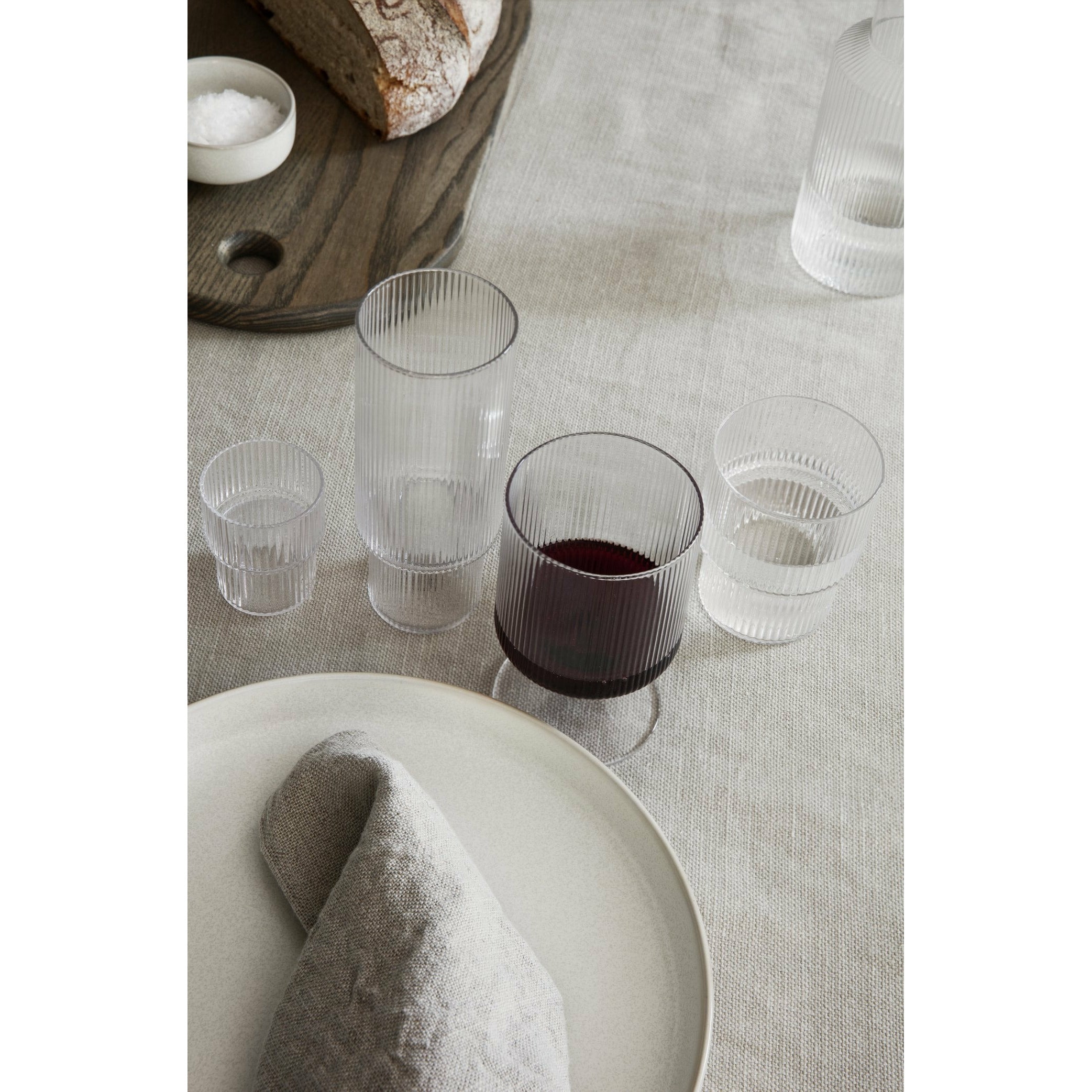 [product_category]-Ferm Living Ripple Wine Glass Smoked, 2pcs.-Ferm Living-5704723103905-100489112-FER-2