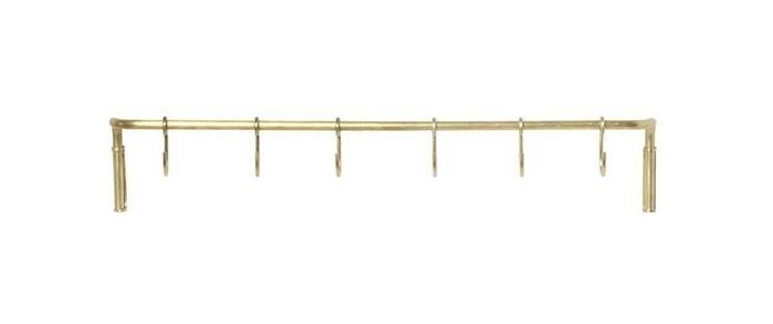 [product_category]-Ferm Living Rod With 6 Hooks, Brass-Ferm Living-5704723024231-5479-FER-1