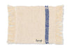 Ferm Living Savor Coaster 4 ER SET, OFF WHITE/BLAU