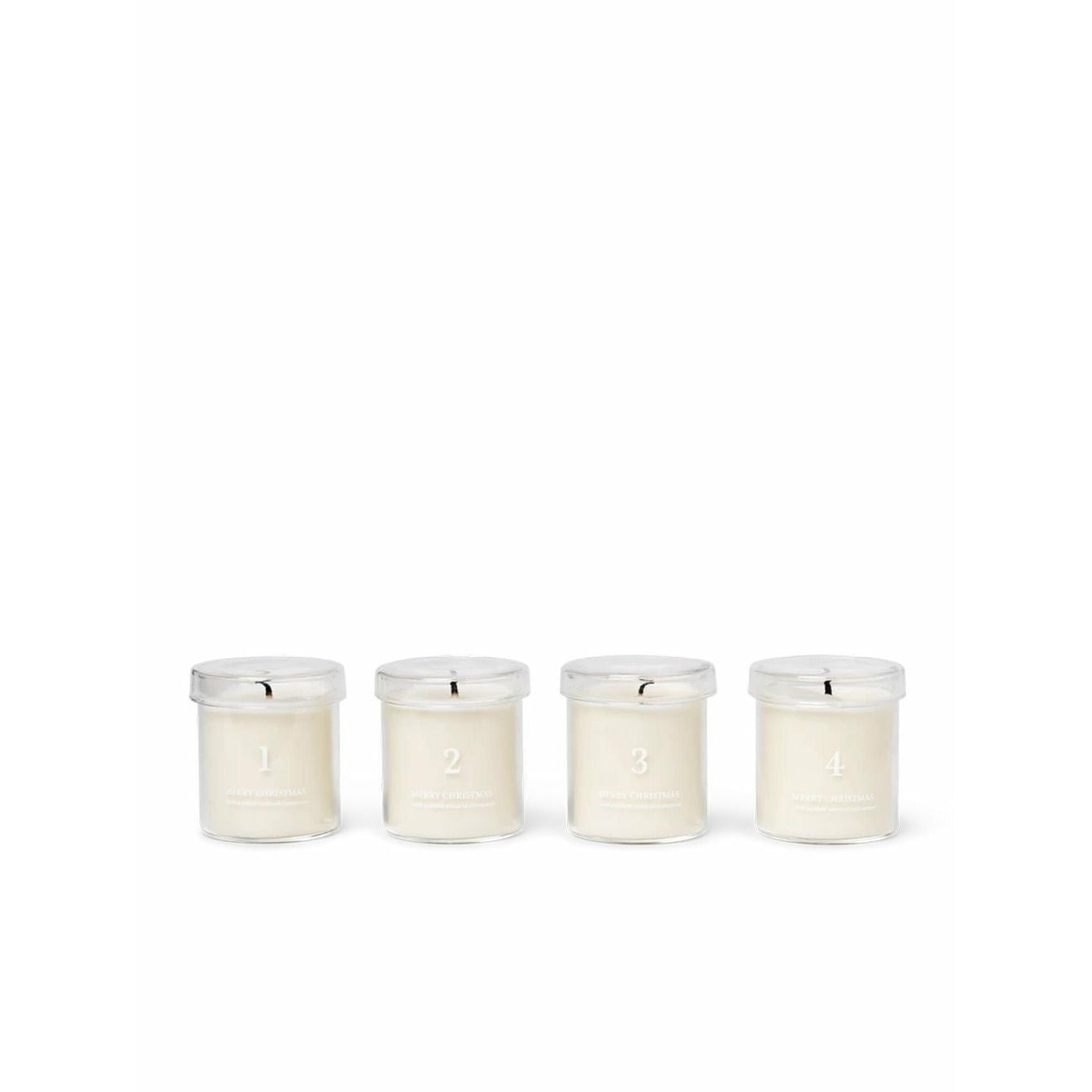 [product_category]-Ferm Living Scented Advent Scented Candles Set Of 4, White-Ferm Living-5704723261650-1104263199-FER-EXPIRED-1