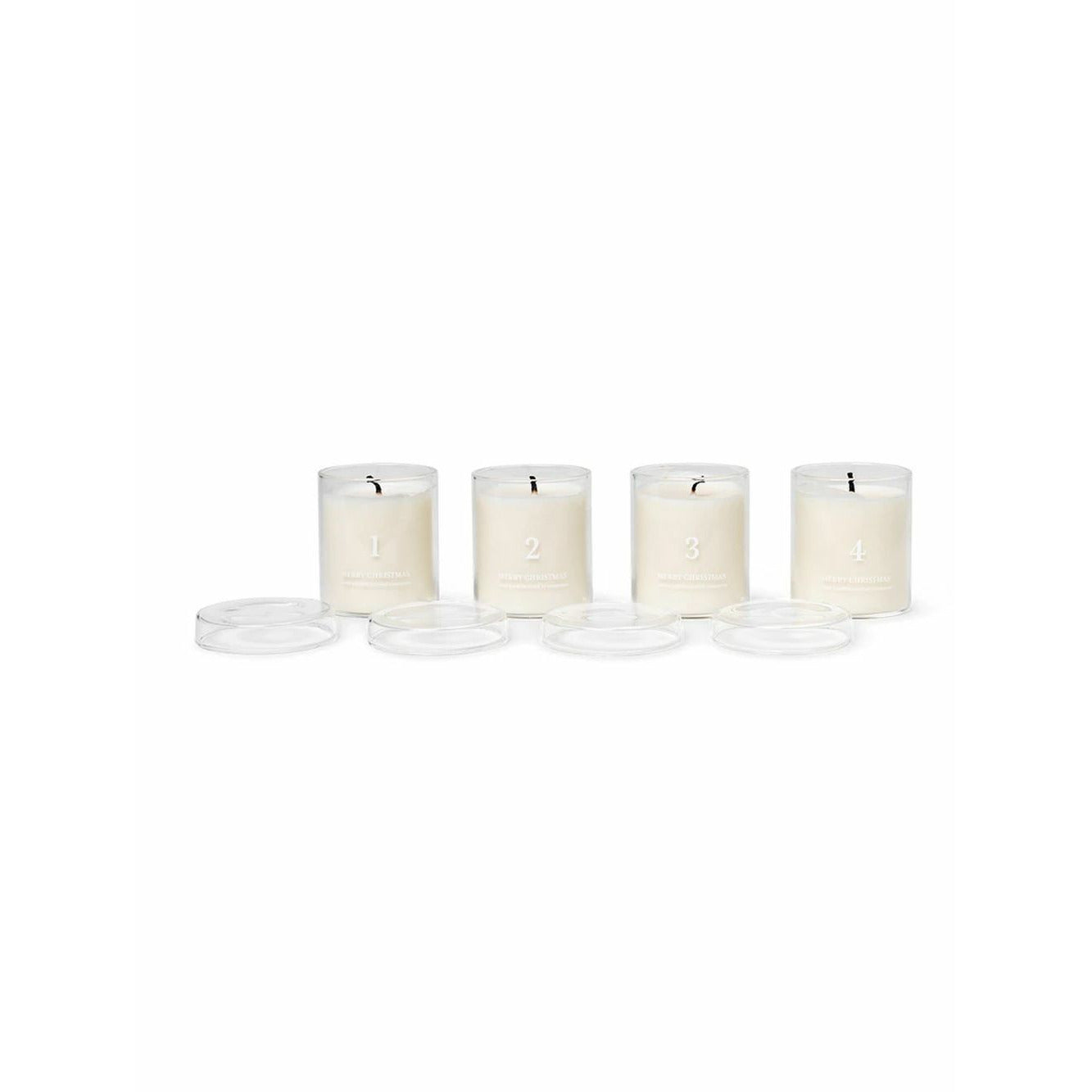 [product_category]-Ferm Living Scented Advent Scented Candles Set Of 4, White-Ferm Living-5704723261650-1104263199-FER-EXPIRED-2