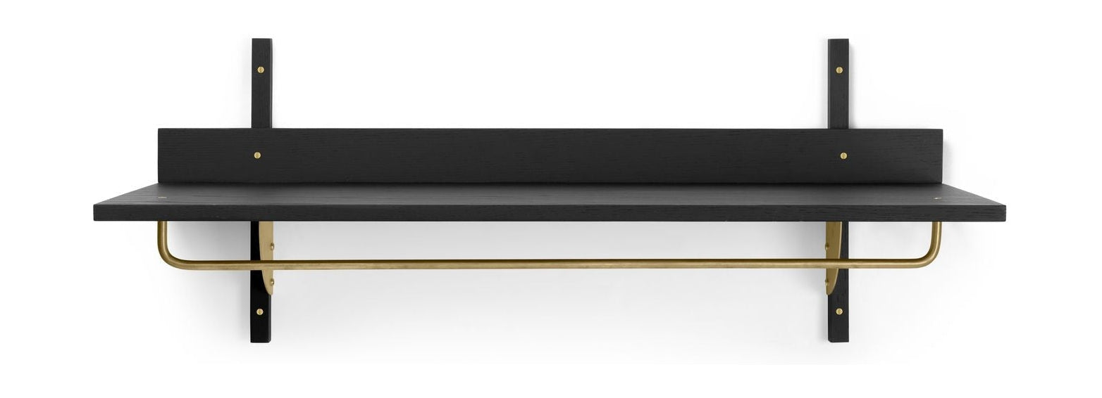 [product_category]-Ferm Living Sector Rack Shelf, Black Ash/Brass-Ferm Living-5704723282891-1104265323-FER-1