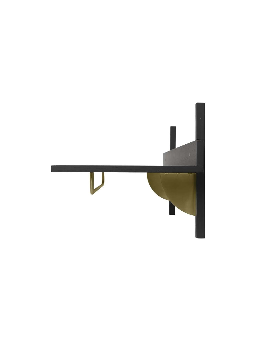 [product_category]-Ferm Living Sector Rack Shelf, Black Ash/Brass-Ferm Living-5704723282891-1104265323-FER-3