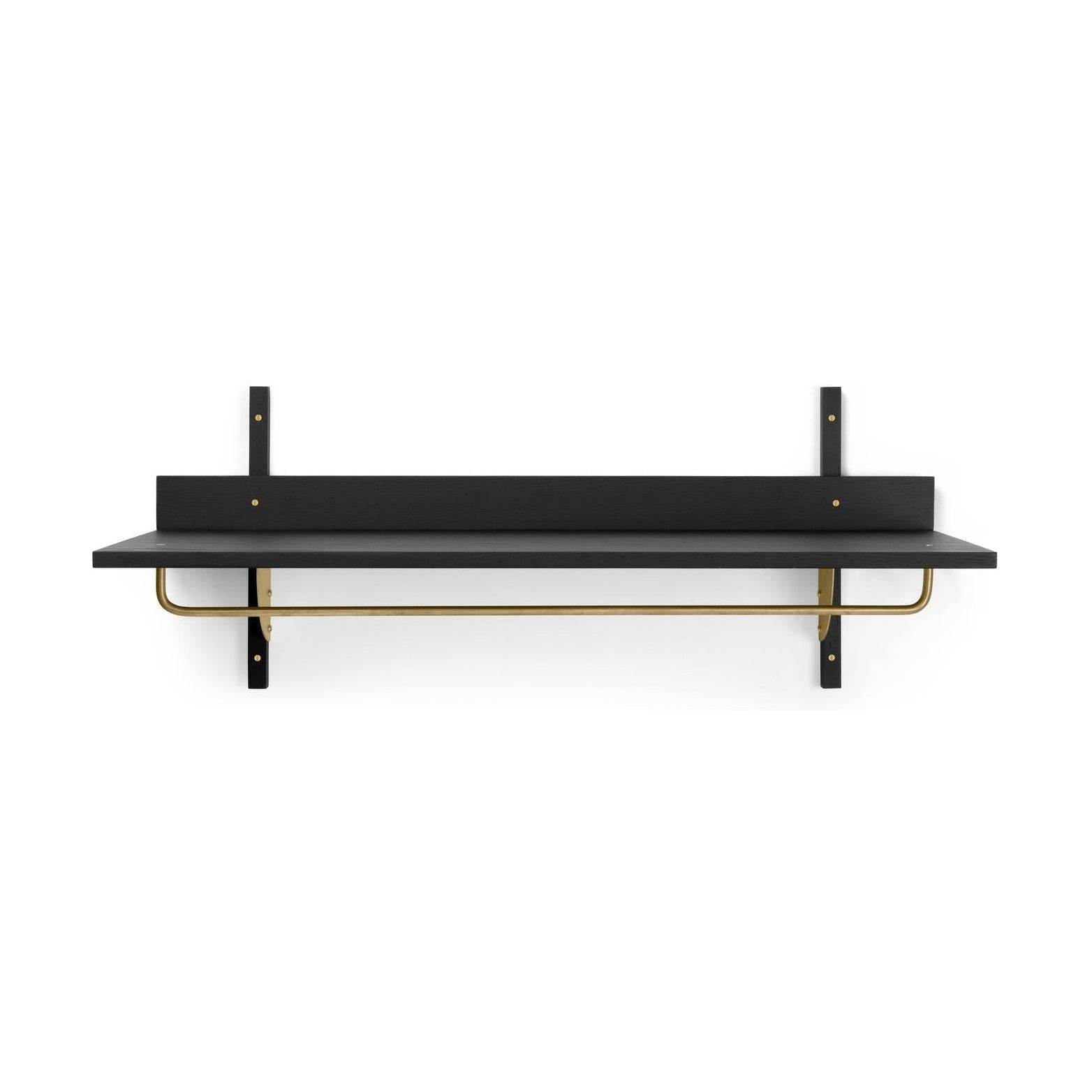 [product_category]-Ferm Living Sector Rack Shelf, Black Ash/Brass-Ferm Living-5704723282891-1104265323-FER-4