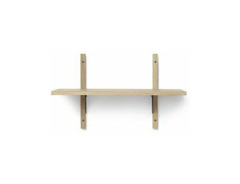 [product_category]-Ferm Living Sector Shelf Natural Oak/Black Brass, 54cm-Ferm Living-5704723258520-1103522859-FER-1