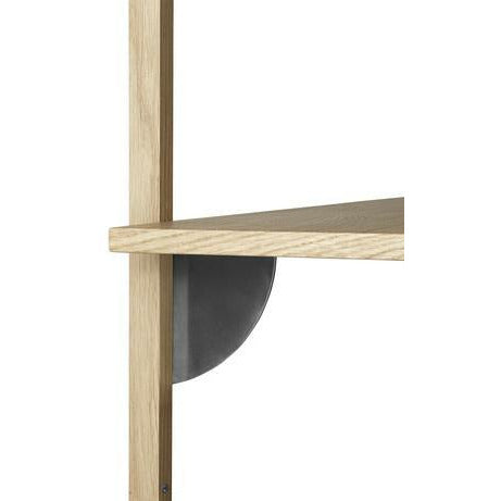 [product_category]-Ferm Living Sector Shelf Natural Oak/Black Brass, 54cm-Ferm Living-5704723258520-1103522859-FER-2