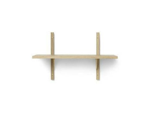 [product_category]-Ferm Living Sector Shelf Natural Oak/Brass, 54cm-Ferm Living-5704723258513-1103512852-FER-1