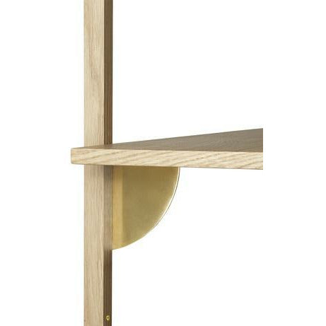 [product_category]-Ferm Living Sector Shelf Natural Oak/Brass, 54cm-Ferm Living-5704723258513-1103512852-FER-2