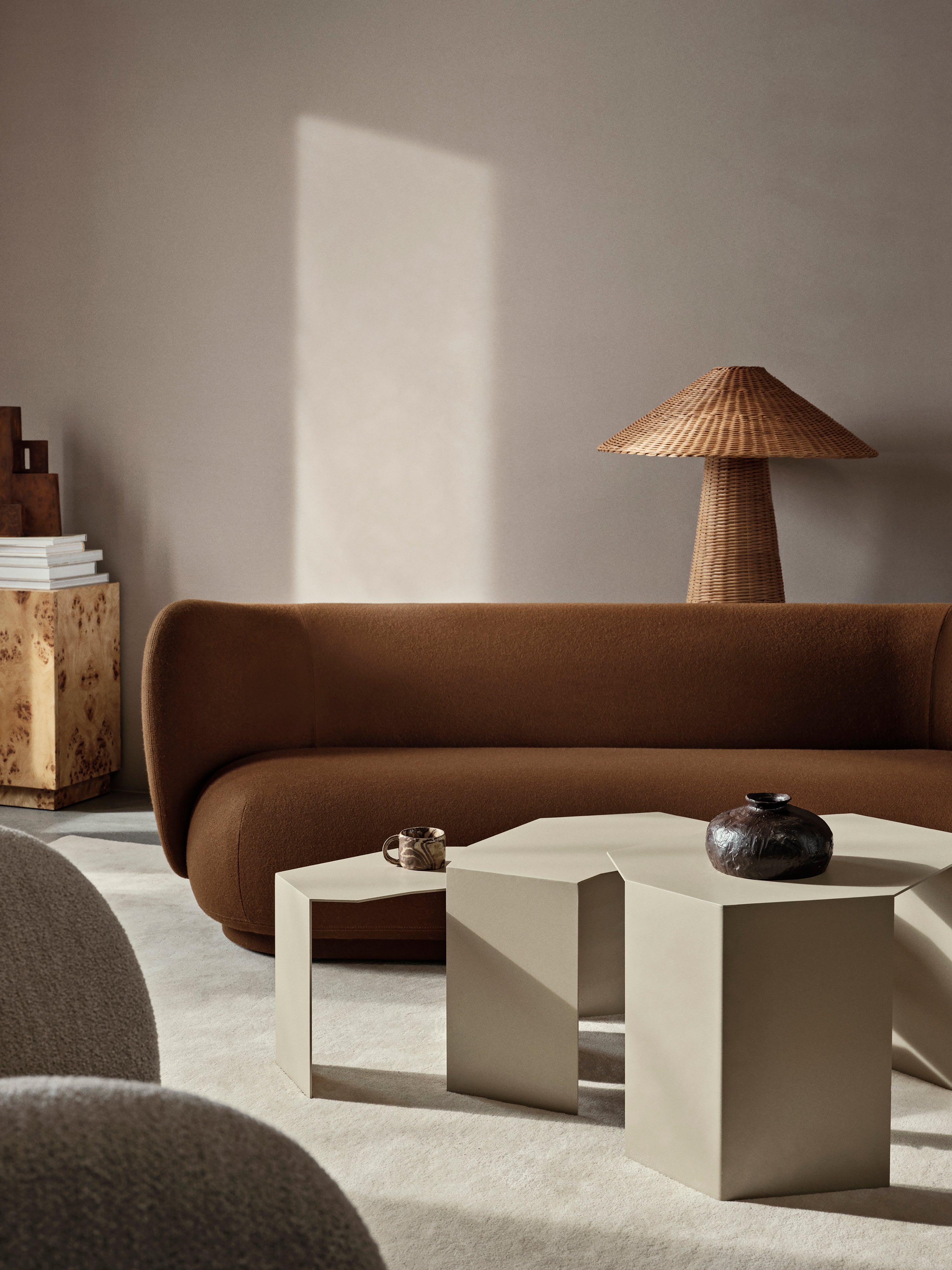 [product_category]-Ferm Living Shard Cluster Tables Set Of 3 Cashmere-Ferm Living-5704723321880-1104269203-FER-3