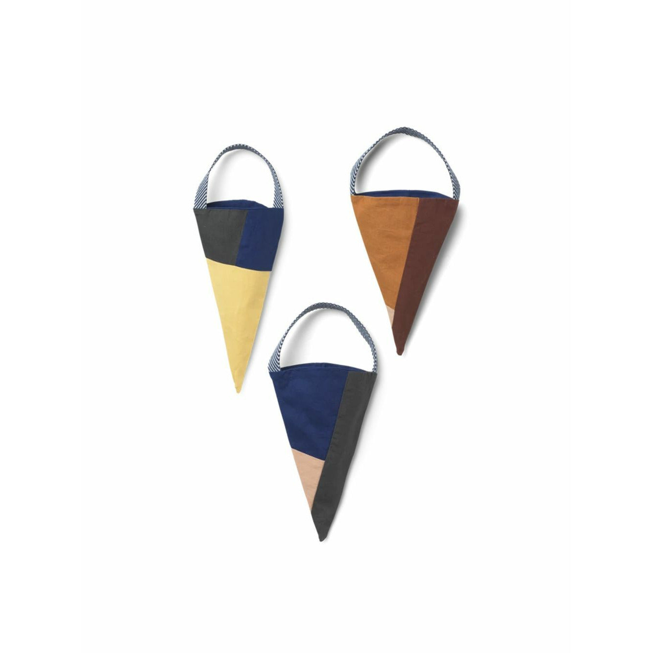 Ferm Living Shay Christmas Quand Bags sada 3