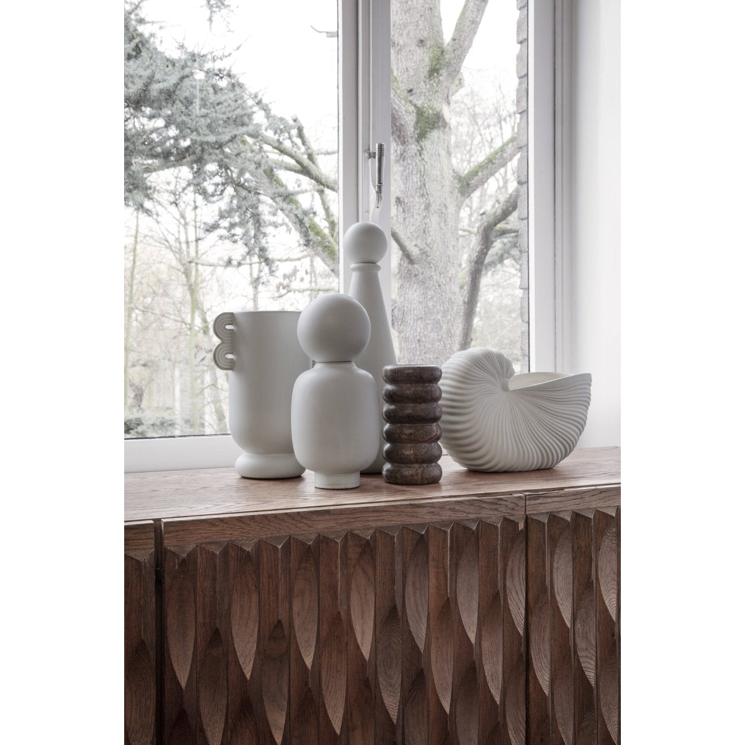 [product_category]-Ferm Living Shell Flowerpot, Mussel-Ferm Living-5704723030911-100232202-FER-5